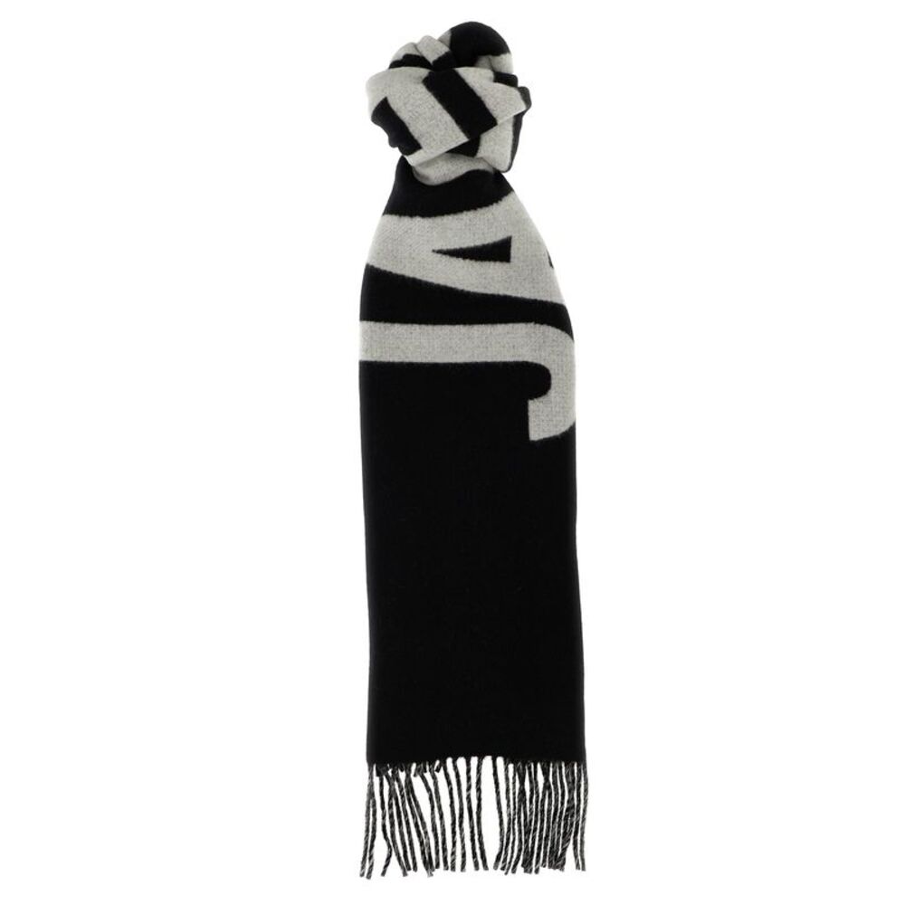 Jacquemus Black Wool Men's Foulard